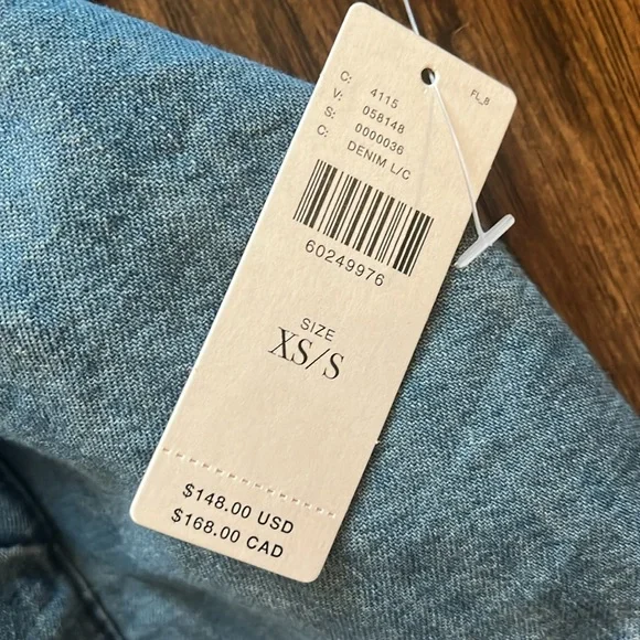 Anthropologie Denim jacket, size XS/S - Picture 8 of 16